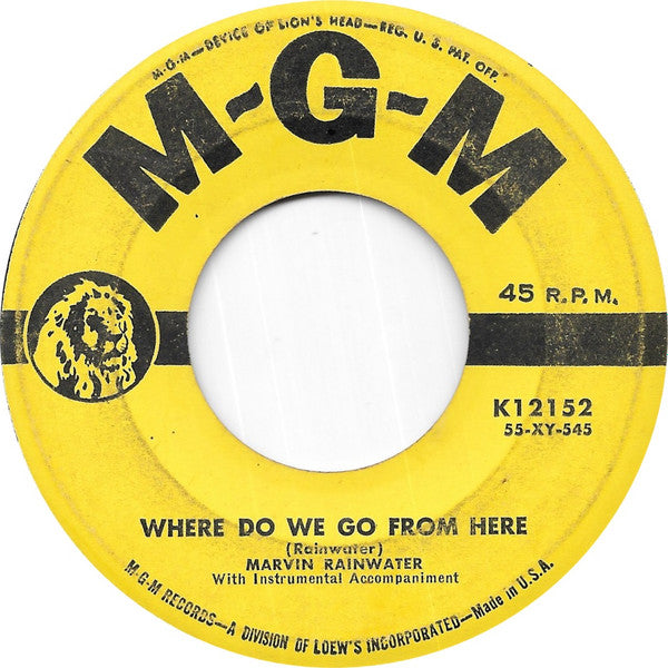 Marvin Rainwater : Dem Low Down Blues (7", Single)