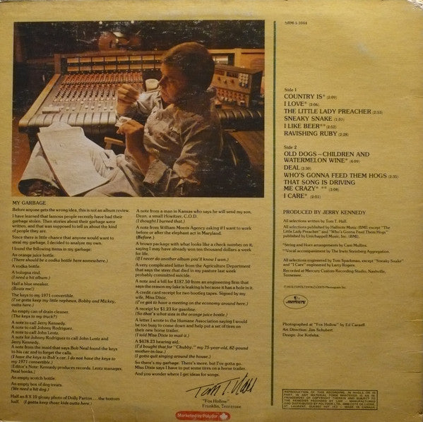 Tom T. Hall : Greatest Hits, Vol. 2 (LP, Comp)