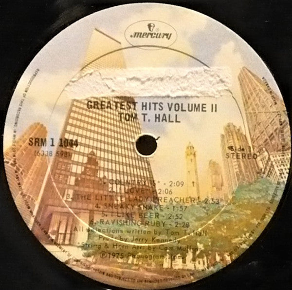 Tom T. Hall : Greatest Hits, Vol. 2 (LP, Comp)