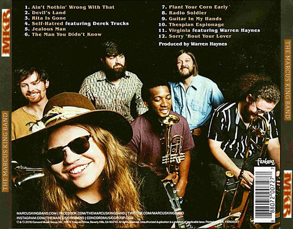 The Marcus King Band : The Marcus King Band (CD, Album)