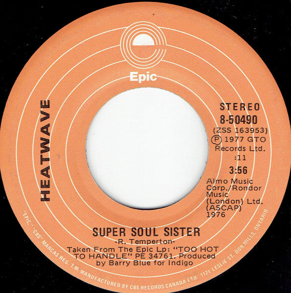 Heatwave : Always And Forever (7")