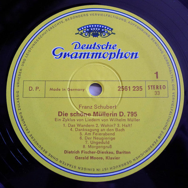 Franz Schubert, Dietrich Fischer-Dieskau, Gerald Moore : Lieder Volume 3 - Die Schöne Müllerin • Winterreise • Schwanengesang (4xLP + Box)