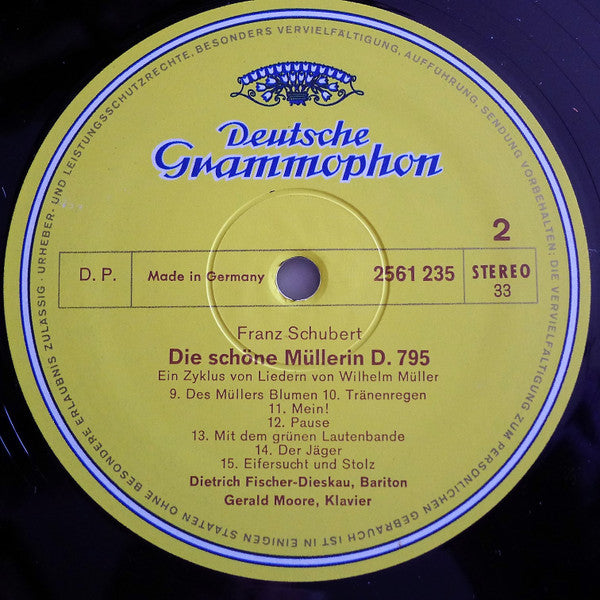 Franz Schubert, Dietrich Fischer-Dieskau, Gerald Moore : Lieder Volume 3 - Die Schöne Müllerin • Winterreise • Schwanengesang (4xLP + Box)