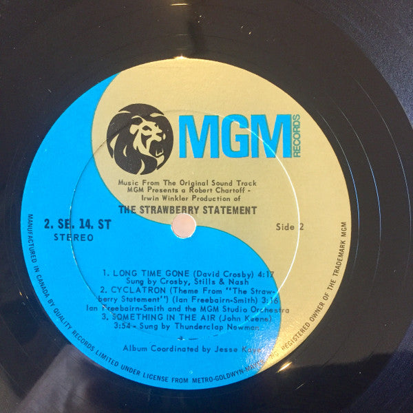 Various : The Strawberry Statement (2xLP)