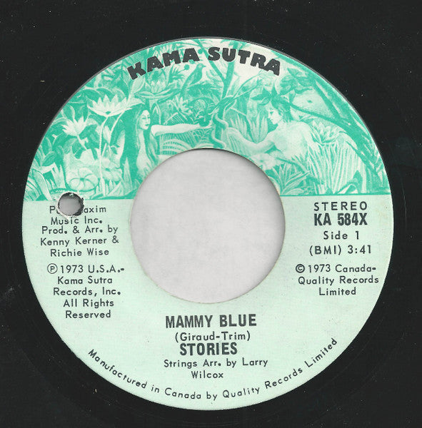 Stories : Mammy Blue (7", Single)