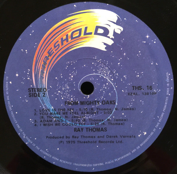 Ray Thomas : From Mighty Oaks (LP, Gat)