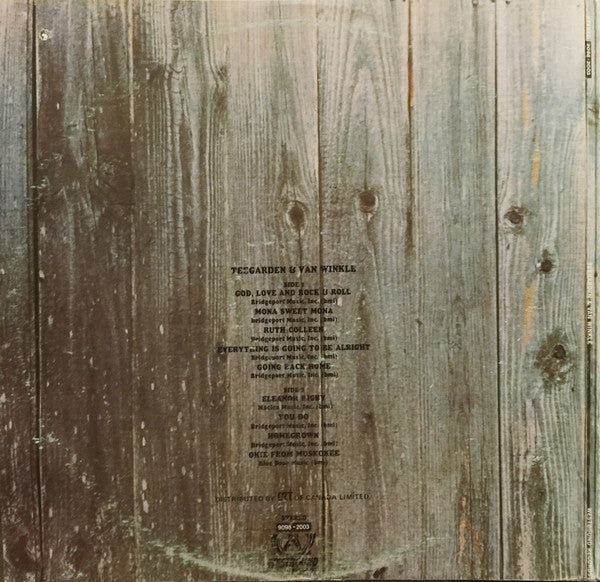 Teegarden & Van Winkle : Teegarden & Van Winkle (LP, Album, Gat)