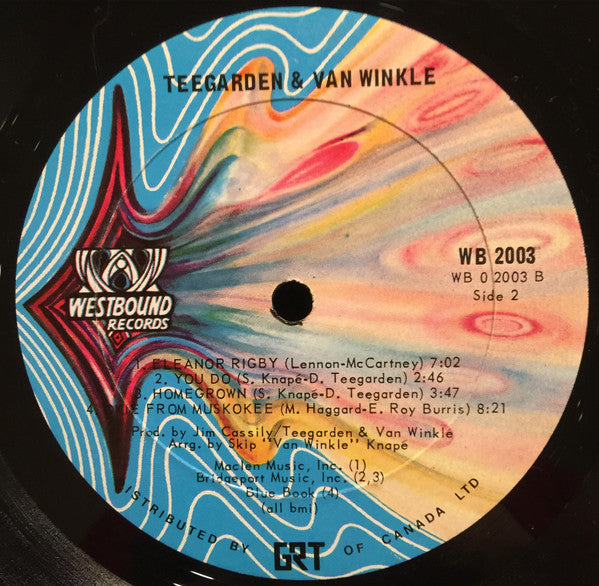 Teegarden & Van Winkle : Teegarden & Van Winkle (LP, Album, Gat)