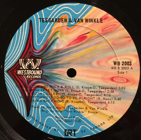 Teegarden & Van Winkle : Teegarden & Van Winkle (LP, Album, Gat)