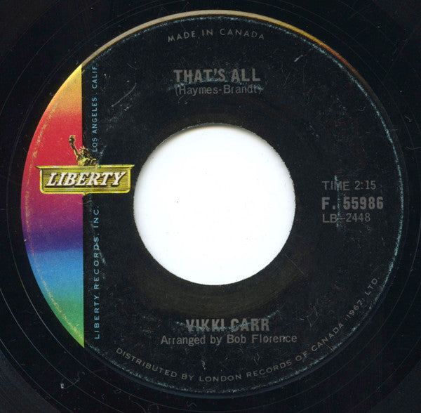 Vikki Carr : It Must Be Him (7", Single)
