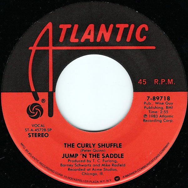 Jump 'N The Saddle : The Curly Shuffle (7", Single, SP )