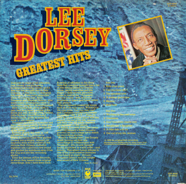 Lee Dorsey : Greatest Hits (LP, RE)