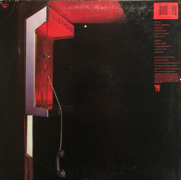 Eddie Money : Where's The Party? (LP, Album)