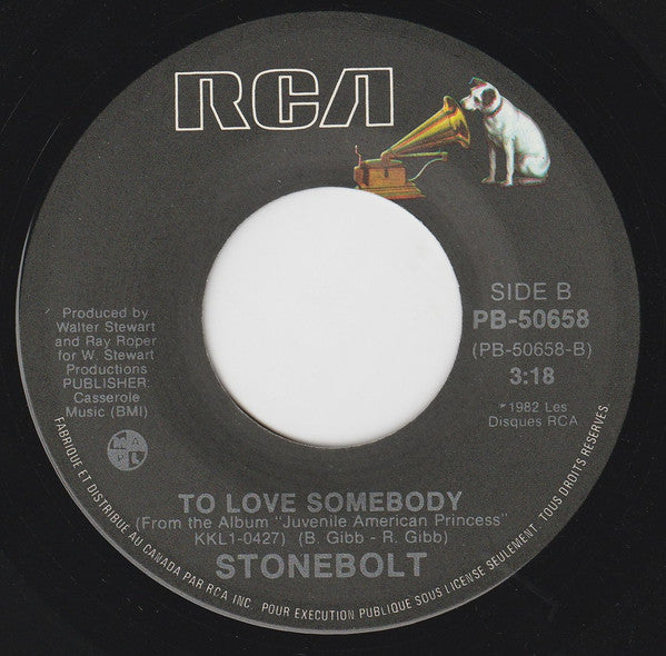 Stonebolt : Goin' Through The Motions Of Love (7", Single)