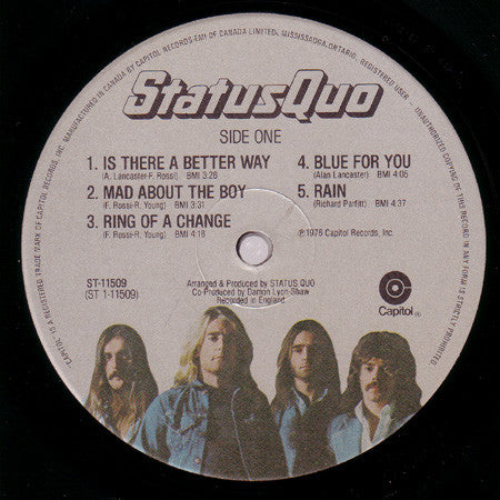 Status Quo : Status Quo (LP, Album)