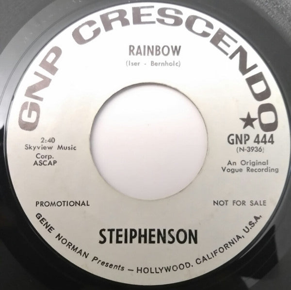 Mike Steïphenson : Dreams / Rainbow (7", Single, Promo)