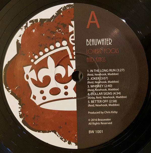 Beauwater : Lovers, Fools and Kings (LP, Album, Ltd)