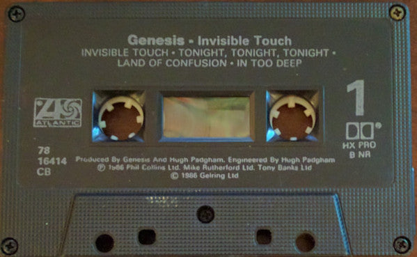 Genesis : Invisible Touch (Cass, Album)