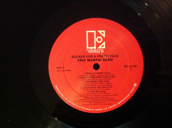 Eric Martin Band : Sucker For A Pretty Face (LP, Album)
