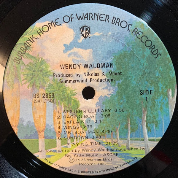 Wendy Waldman : Wendy Waldman (LP, Album)