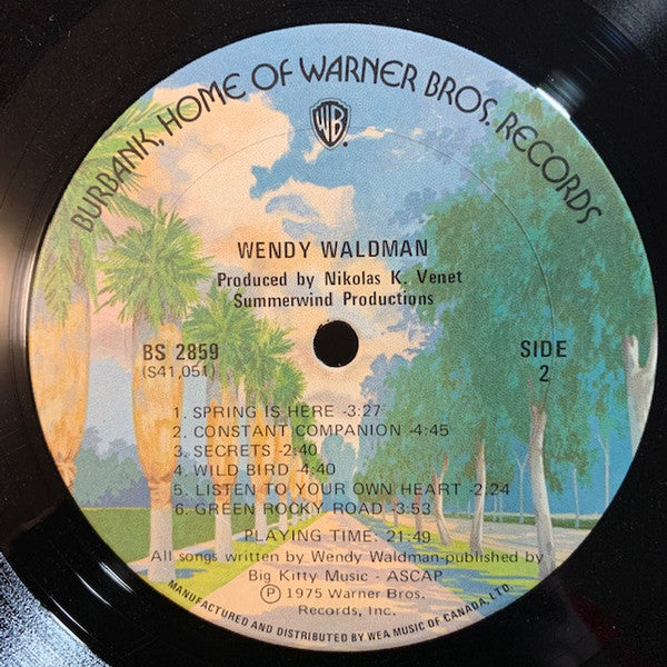 Wendy Waldman : Wendy Waldman (LP, Album)