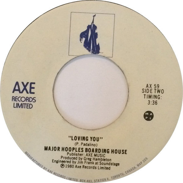 Major Hoople's Boarding House : Someone (7", Single)