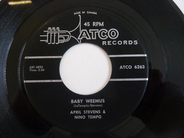 April Stevens & Nino Tempo* : (We'll Always Be) Together / Baby Weemus (7", Single)
