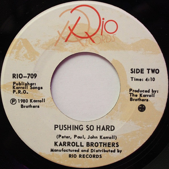 Karroll Brothers : Sweet Lorraine (7", Single, Par)