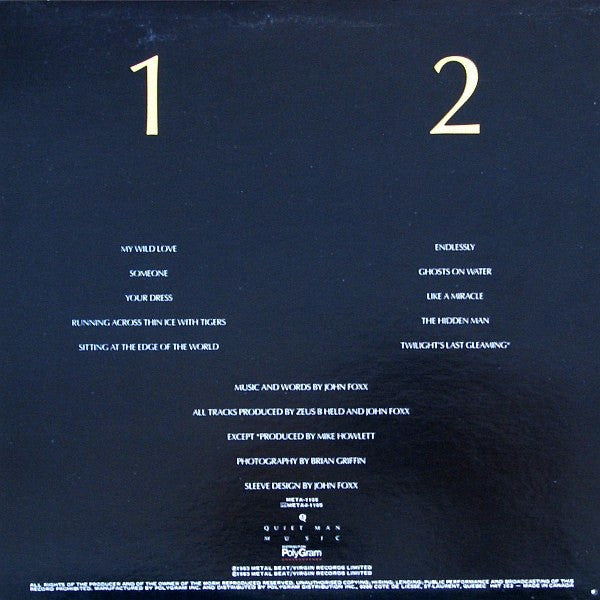 John Foxx : The Golden Section (LP, Album)