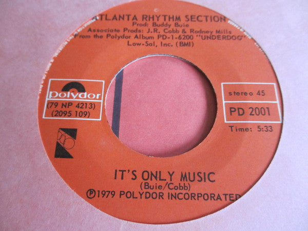 Atlanta Rhythm Section : Spooky (7")