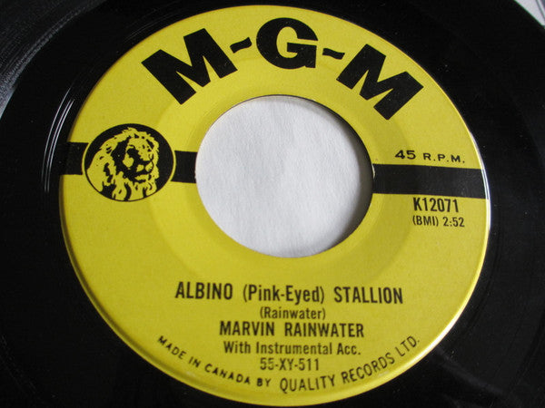 Marvin Rainwater : Sticks And Stones (7", Single)