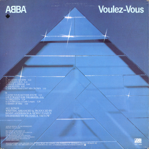 ABBA : Voulez-Vous (LP, Album, Lon)