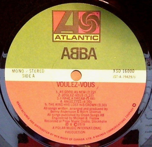 ABBA : Voulez-Vous (LP, Album, Lon)