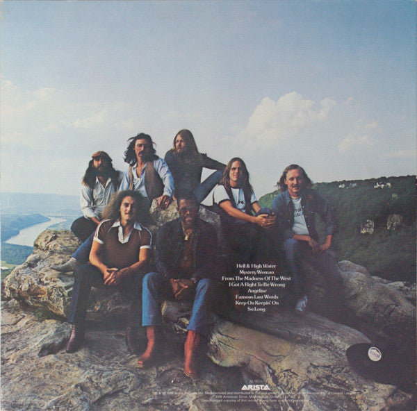 The Allman Brothers Band : Reach For The Sky (LP, Album, RE)