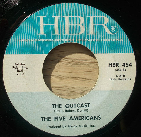 The Five Americans : I See The Light (7", Single, Styrene)