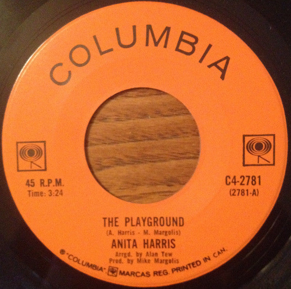 Anita Harris : The Playground / B-A-D For Me (7", Single)
