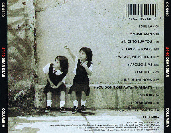 54-40 : Dear Dear (CD, Album)
