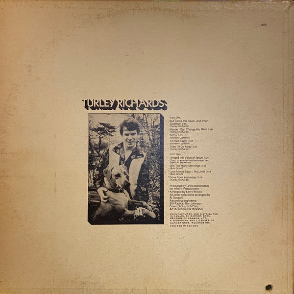 Turley Richards : Turley Richards (LP)
