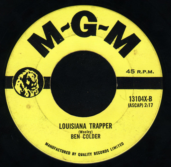 Ben Colder : Don't Go Near The Eskimos (7", Single)