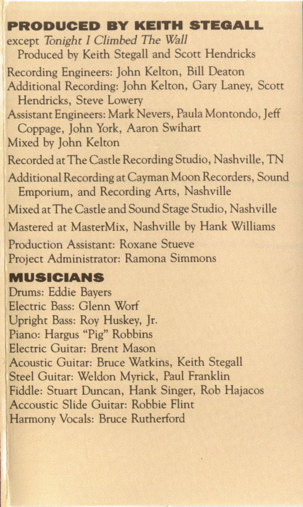 Alan Jackson (2) : A Lot About Livin' (And A Little 'Bout Love) (Cass, Album, Dol)