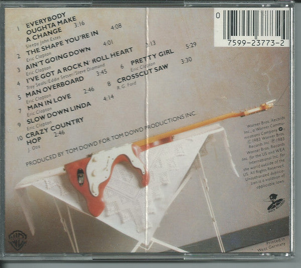 Eric Clapton : Money And Cigarettes (CD, Album, RE)