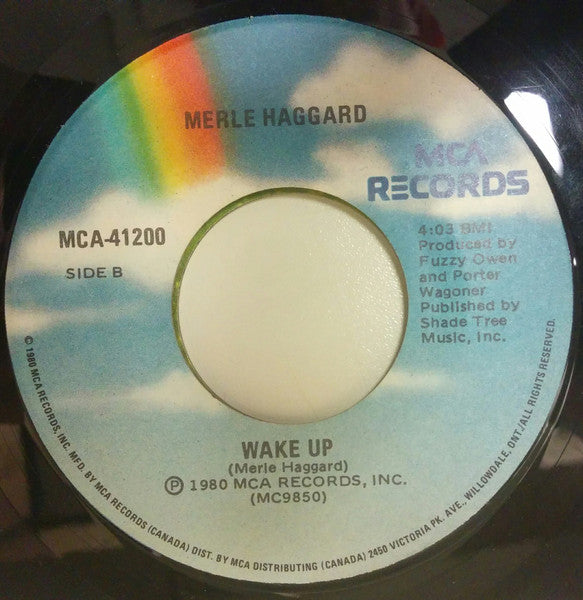 Merle Haggard : The Way I Am (7", Single)