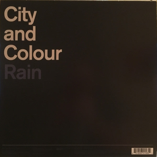 City And Colour : Peaceful Road / Rain (12", Single, Ltd, Bon)
