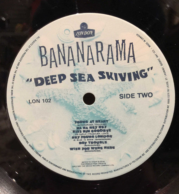 Bananarama : Deep Sea Skiving (LP, Album)
