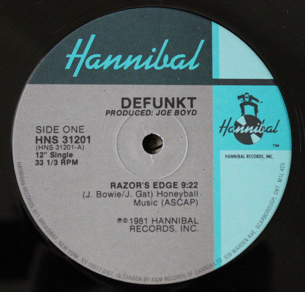 Defunkt : Razor's Edge / Stranglin' Me With Your Love (12", Single)