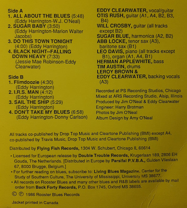 Eddy Clearwater : Flim Doozie (LP, Album)