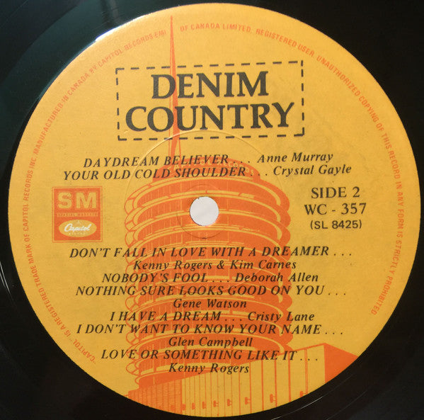 Various : Denim Country (LP, Comp)