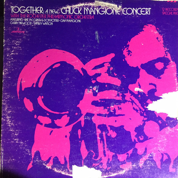 Chuck Mangione, Rochester Philharmonic Orchestra : Together: A New Chuck Mangione Concert (2xLP, Album)