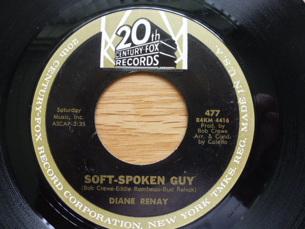 Diane Renay : Kiss Me Sailor (7", Single, Styrene)