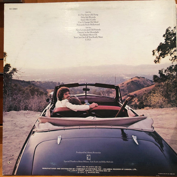 Johnny Rivers : New Lovers And Old Friends (LP, Album)